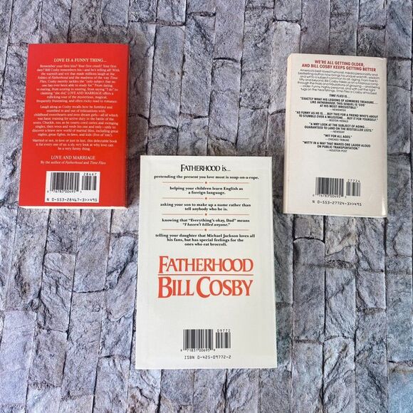 Bill Cosby Fatherhood Love & Marriage Time Flies Book Bundle 3 Vintage - Picture 2 of 6